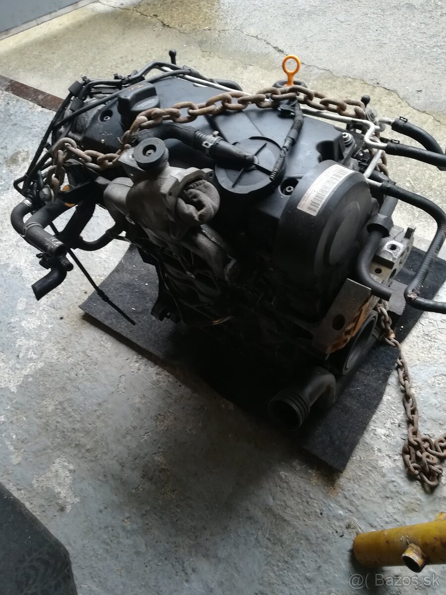 1,9 TDI 77kw kod bxe motor, agregat, turbo , skoda octavia 2