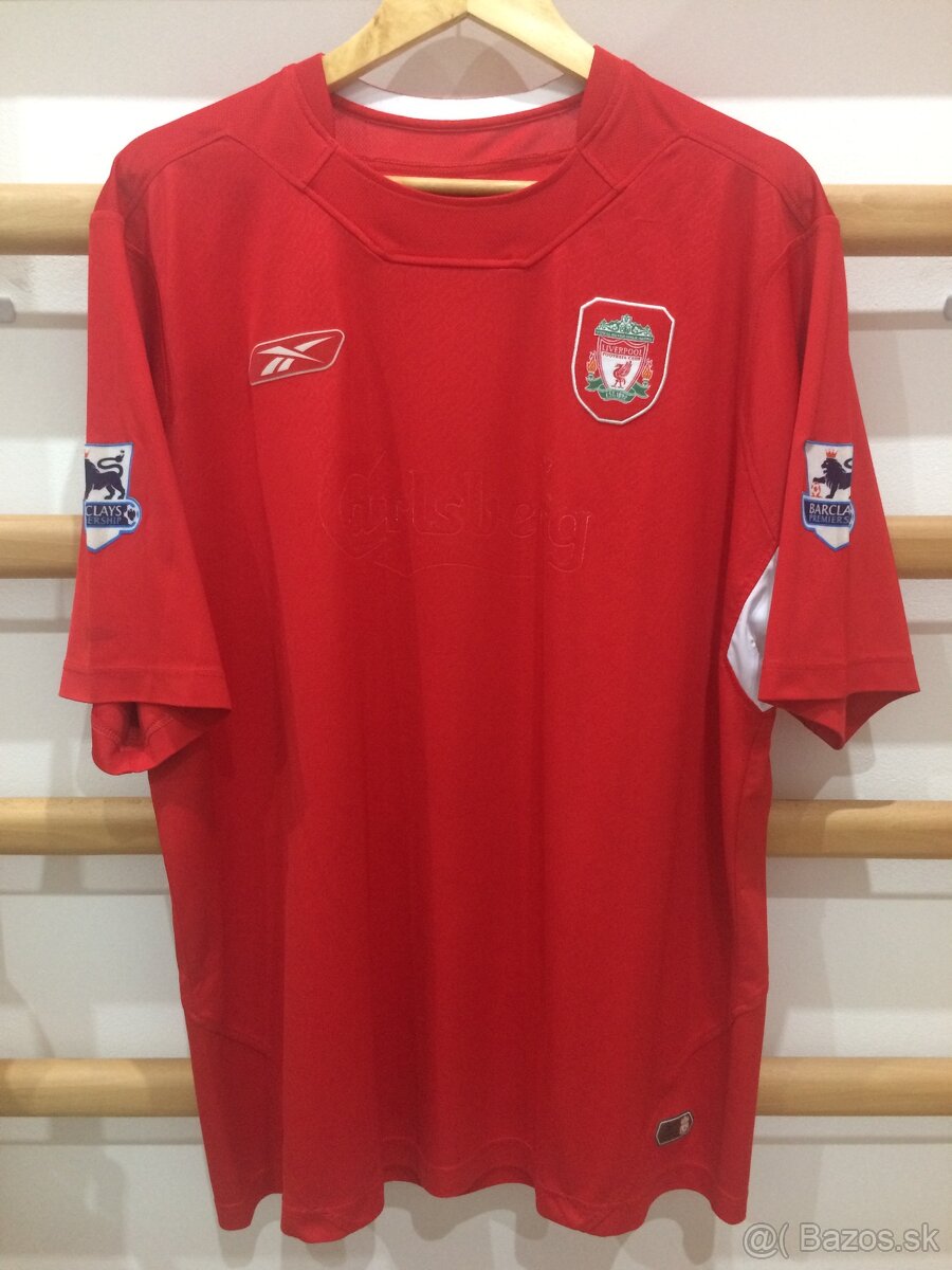 Liverpool FC 2004-06 reebok (home) dres GERRARD 8, veľ. XL