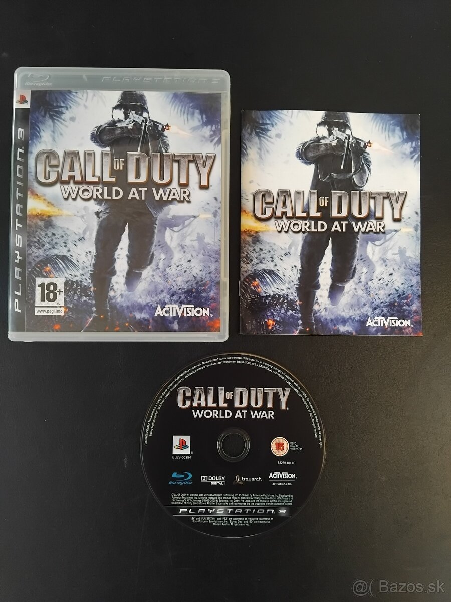 Hra pre PS3 - Call of Duty World at War