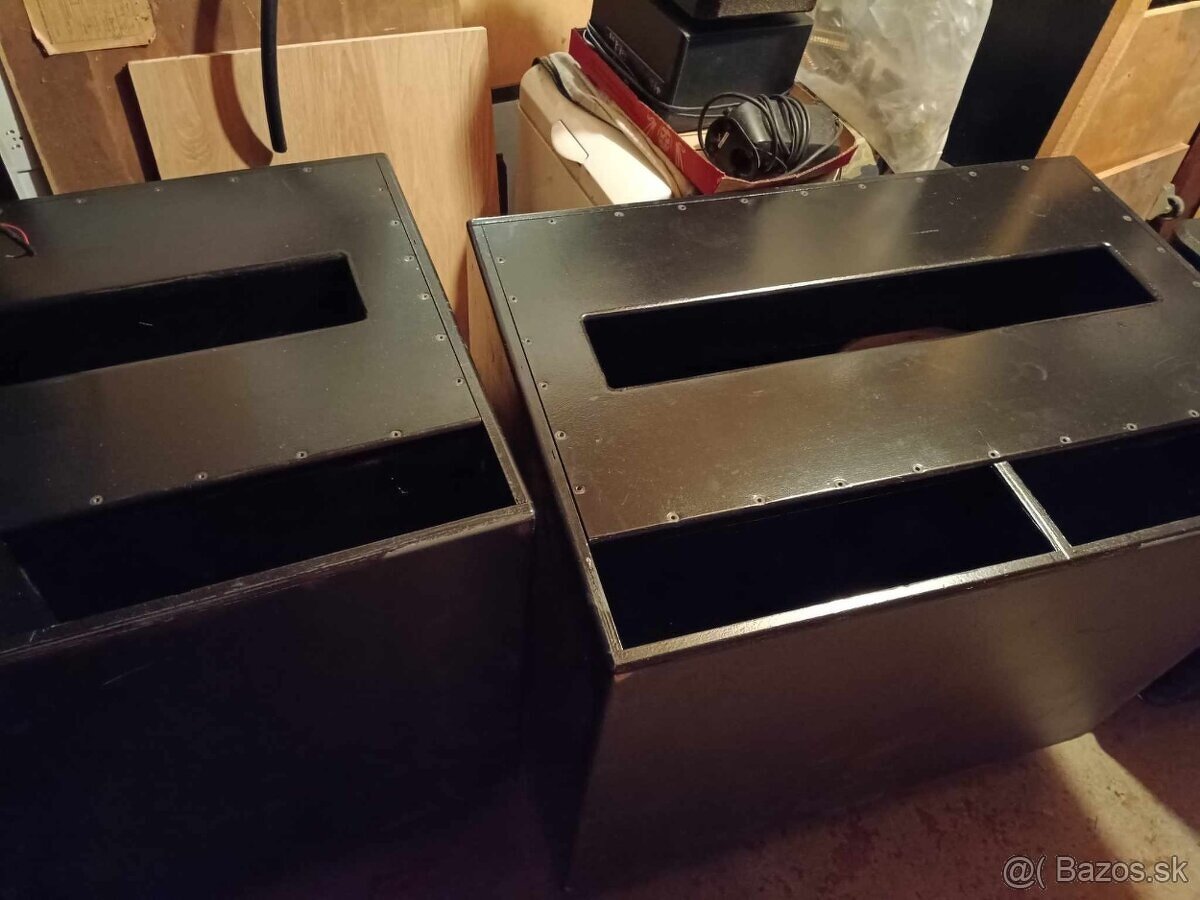 2x18" skelet  na účinný bandpass subwoofer