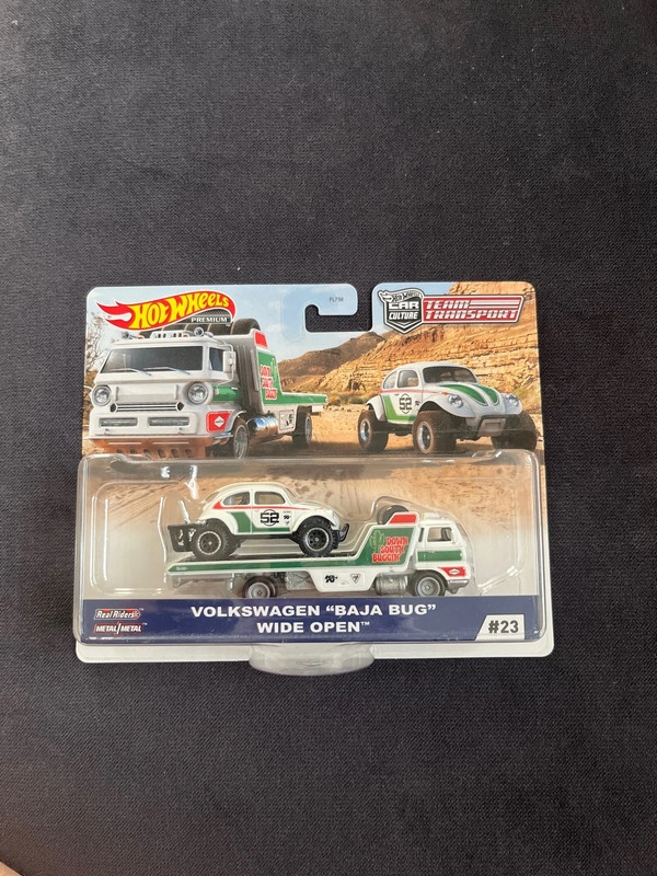 Hot Wheels Team Transport Volkswagen Baja Bug Wide Open