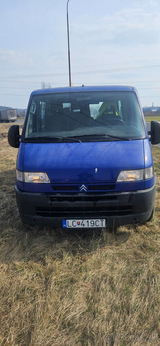 Citroën Jumper  8 miestny 1.9 TD 66kw rok 2001