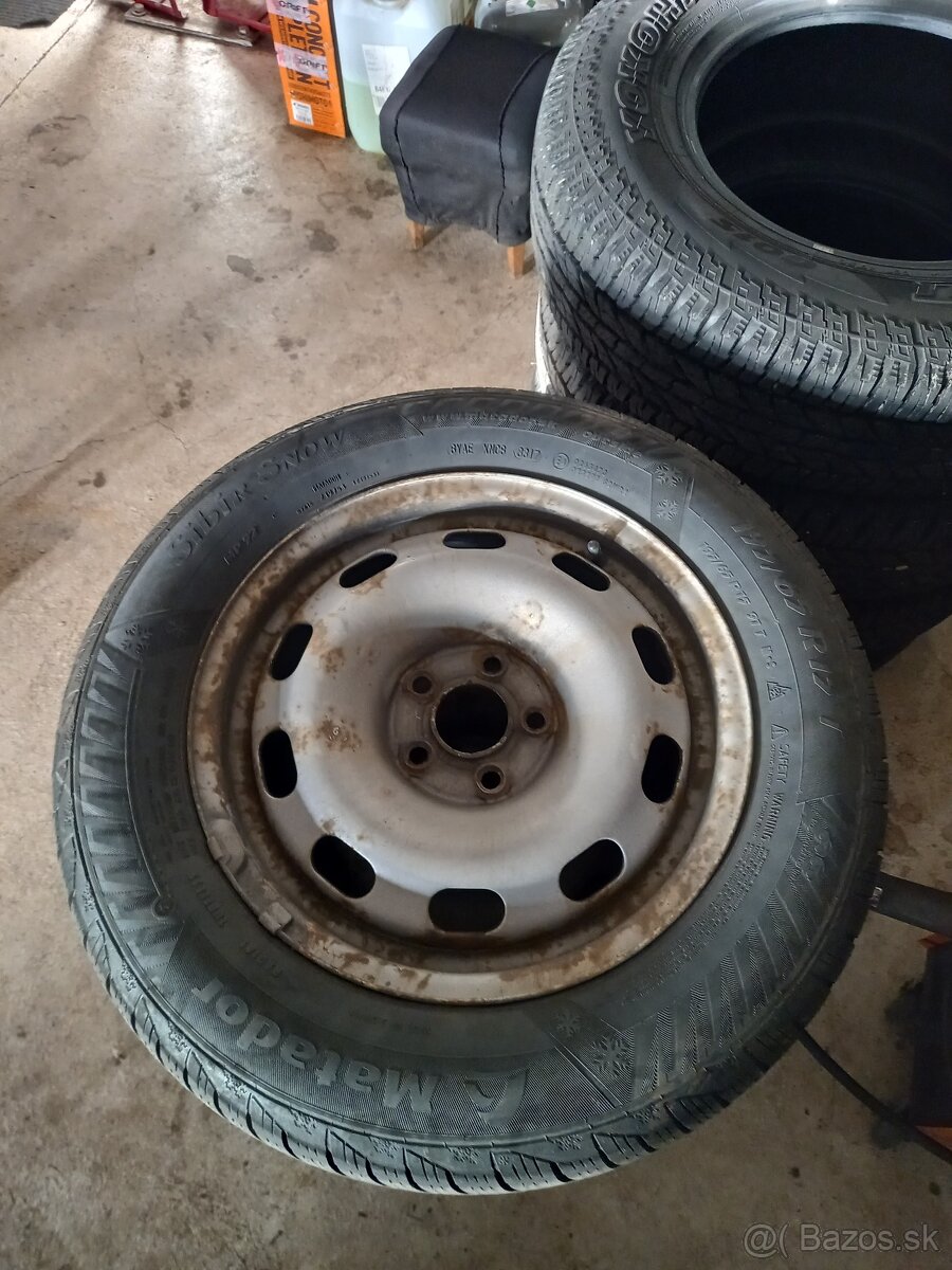 Zimne komplety 195/65 R 15