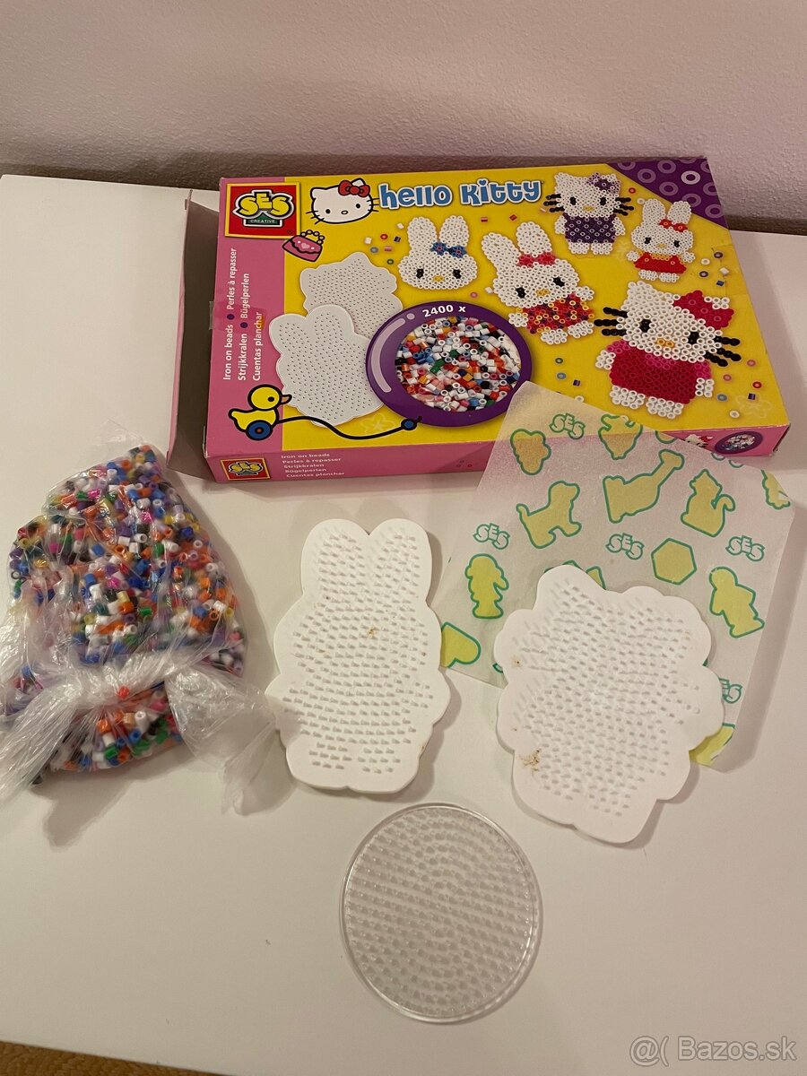 SES Zažehľovacie korálky Hello Kitty-2400 ks