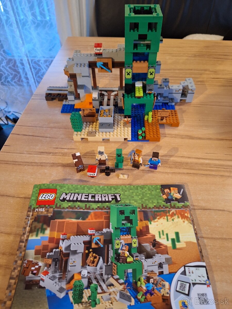 Lego Minecraft 21155 The Creeper Mine