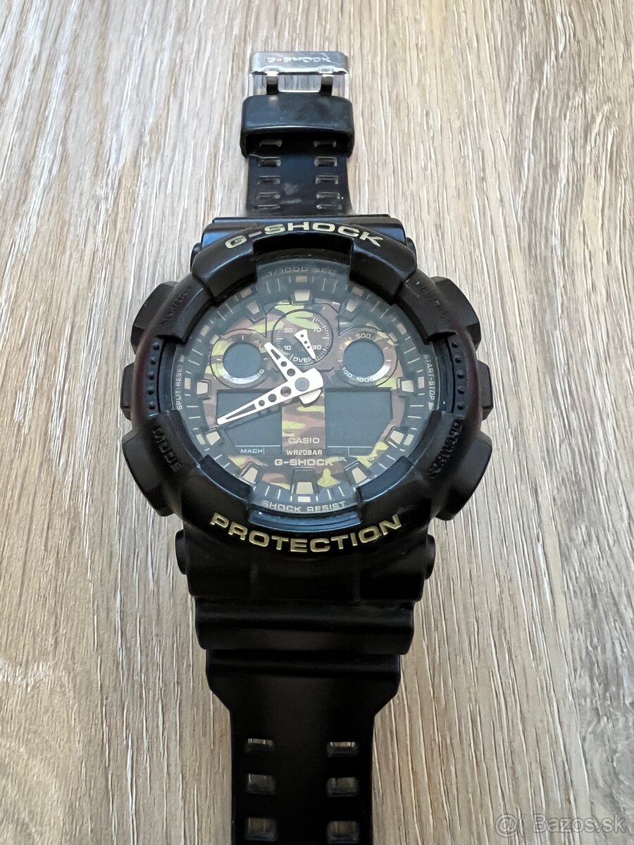 CASIO G-SHOCK GA-100CF-1A9JF Black