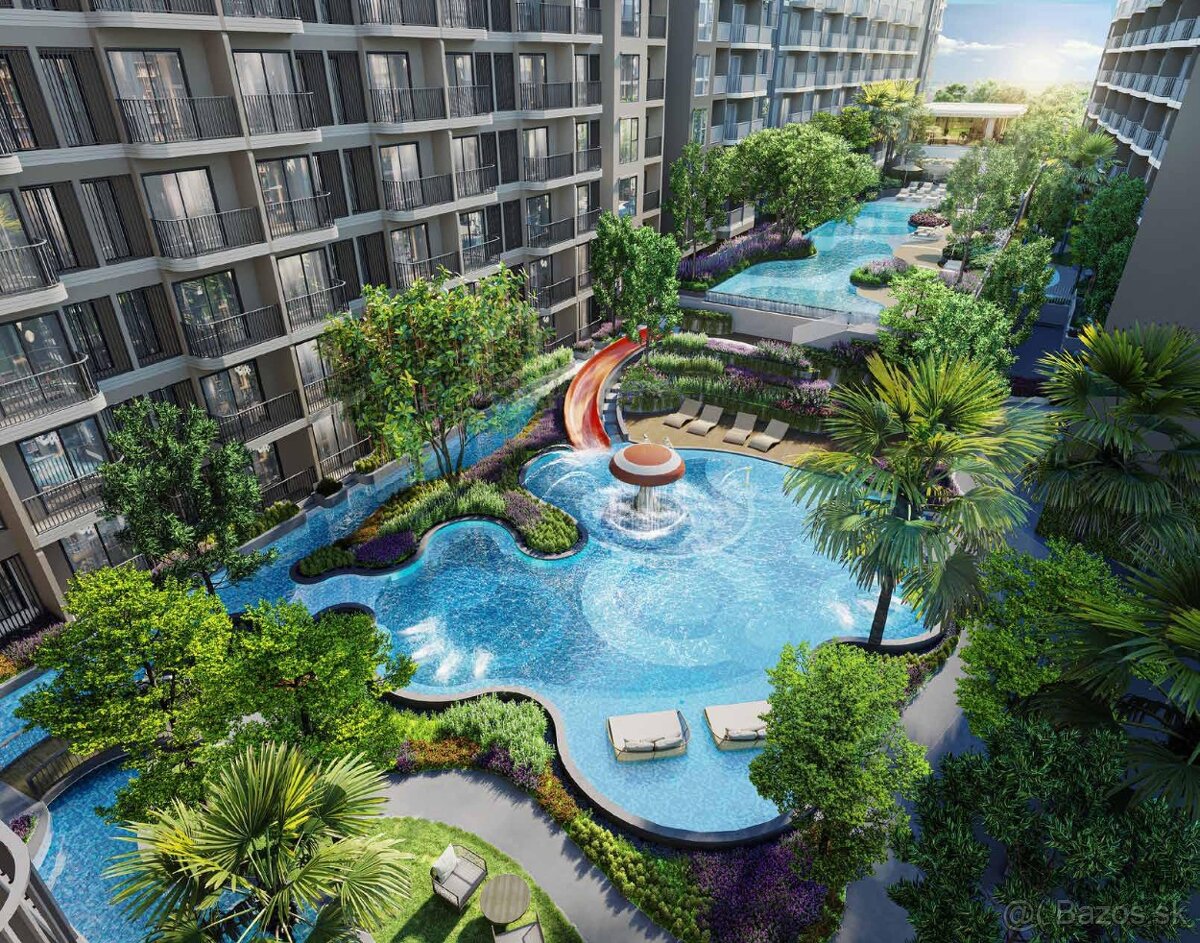 Investičné apartmány v štvrti Smart City, Pattaya, Thajsko