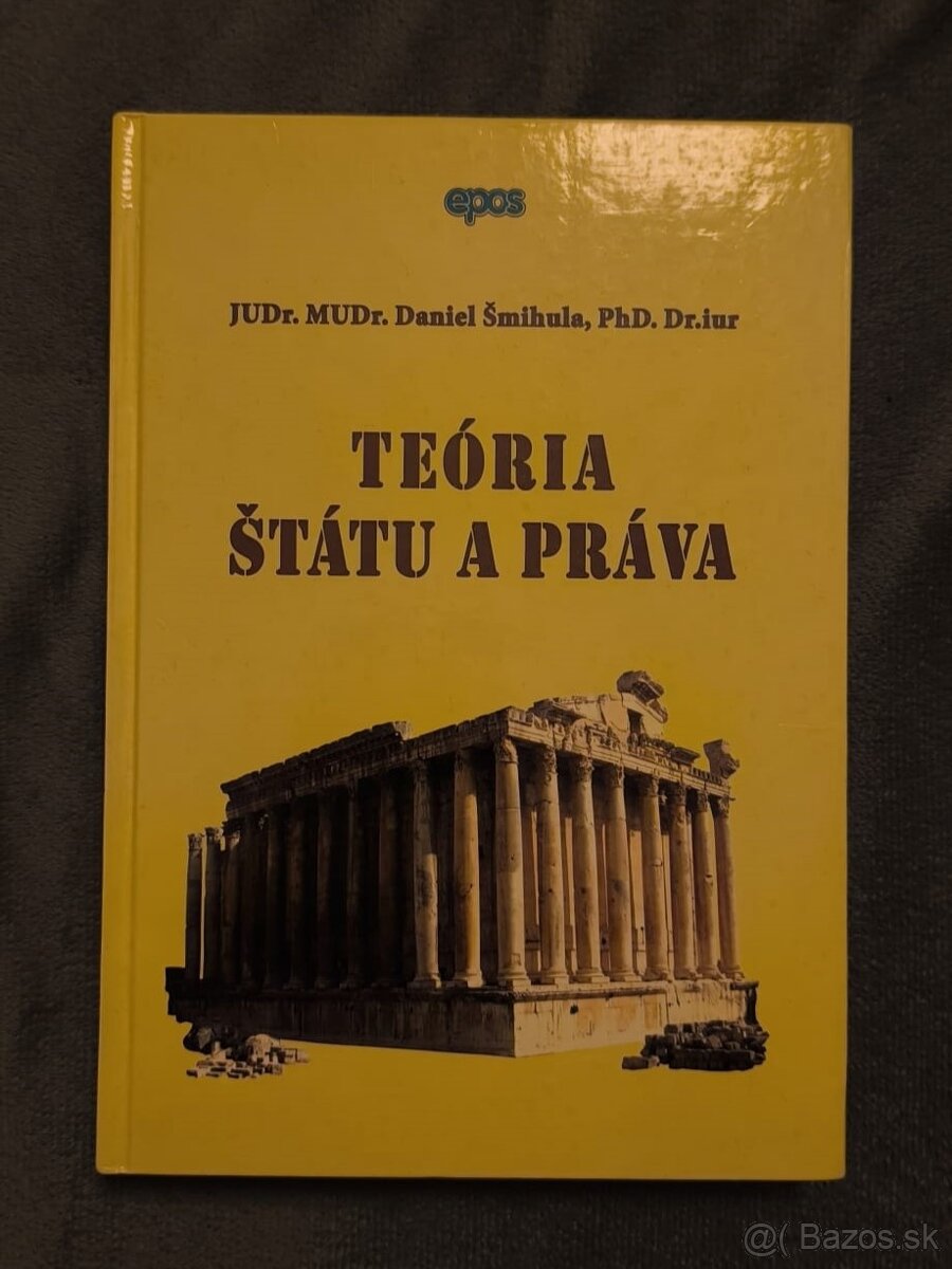 D. Šmihula - Teória štátu a práva