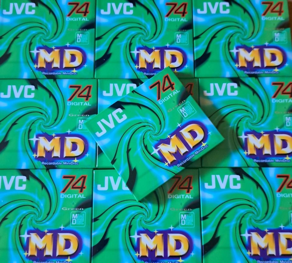 JVC - MD 74 min / Minidisc / nové / 10ks