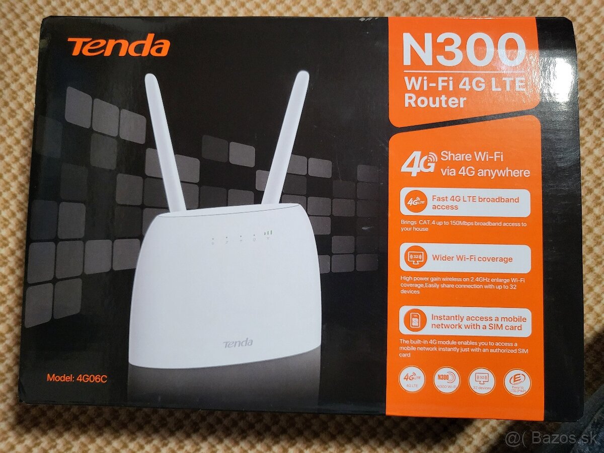 4G LTE modem Tenda 4G06C