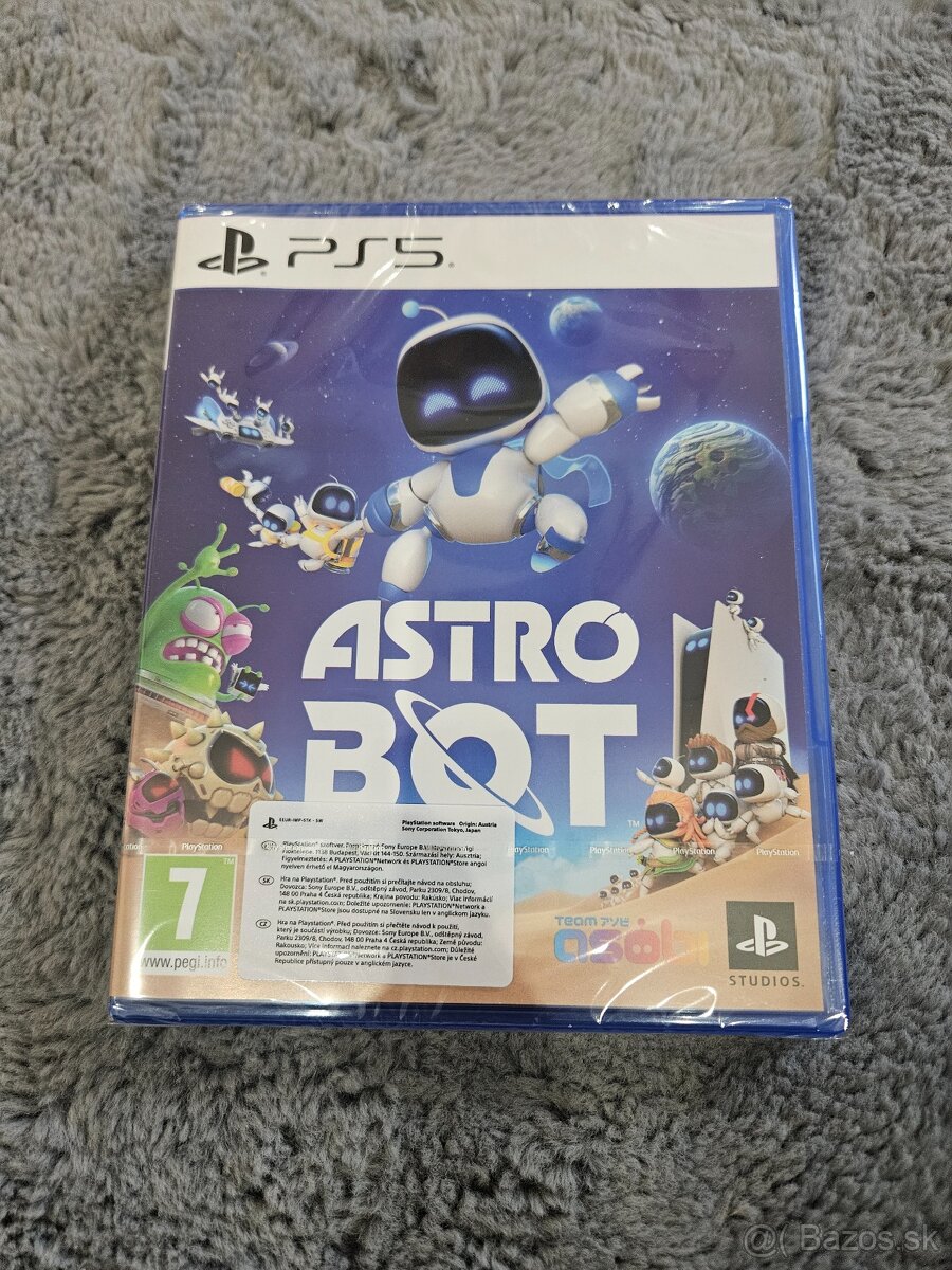 hru Astro Bot na playstation 5