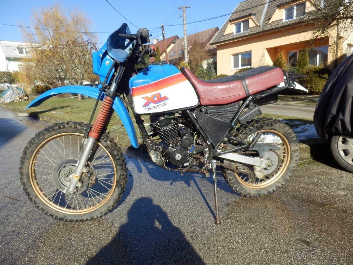 Honda XL 125 bez tp špz