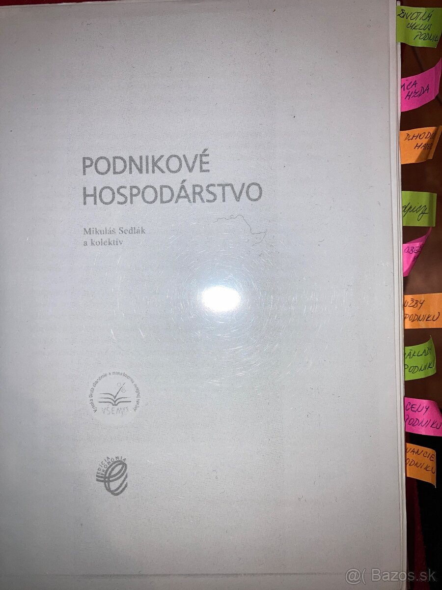 PODNIKOVÉ HOSPODÁRSTVO