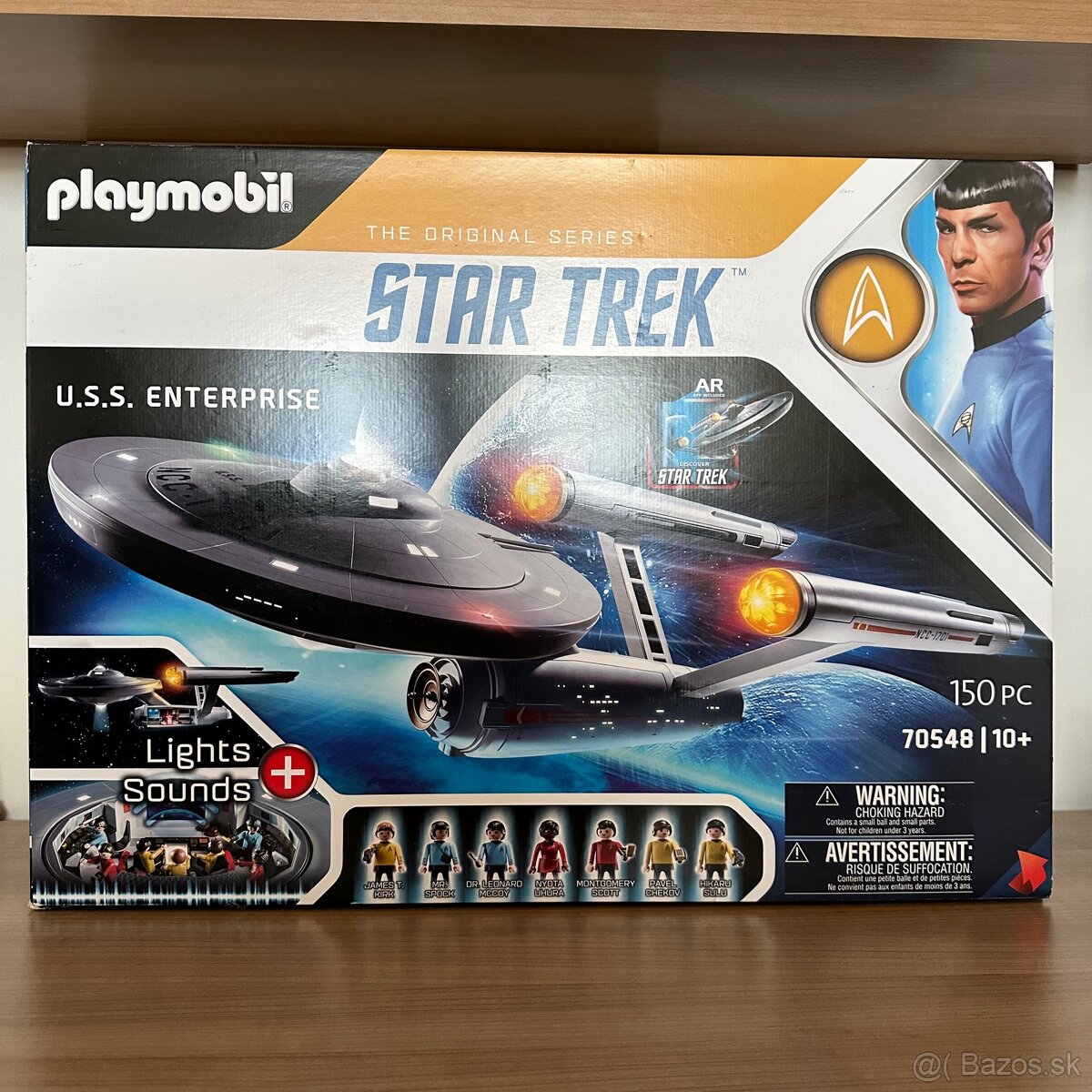 NOVÝ - Playmobil 70548 Star Trek-U.S.S. Enterprise NCC-1701