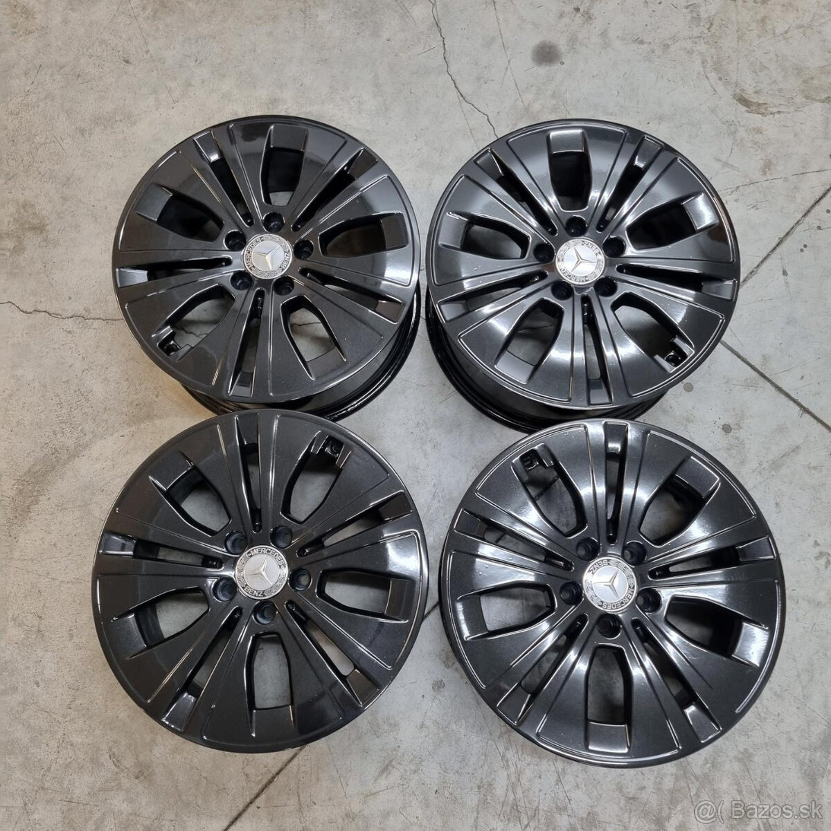 Originál Mercedes E disky 4x100 R17 ET37