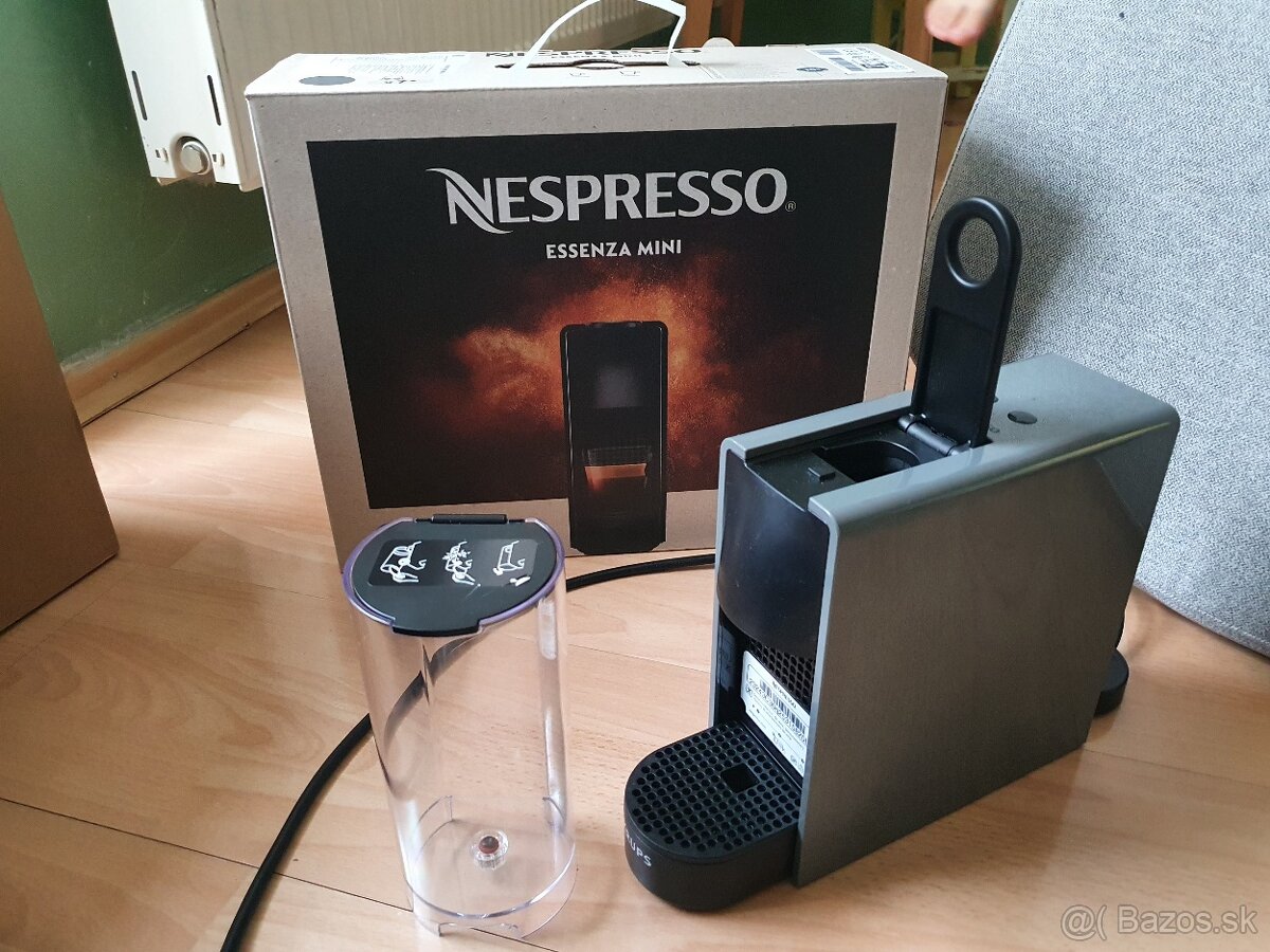 NESPRESSO KRUPS Essenza Mini Intense Grey XN110B