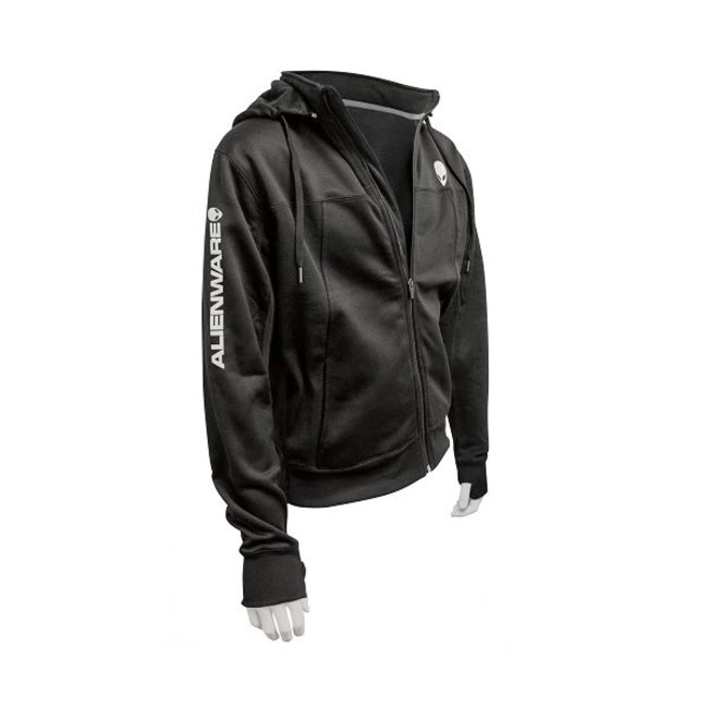 Nová Mikina DELL ALIENWARE POLY-TECH HOODIE BLACK vel. L