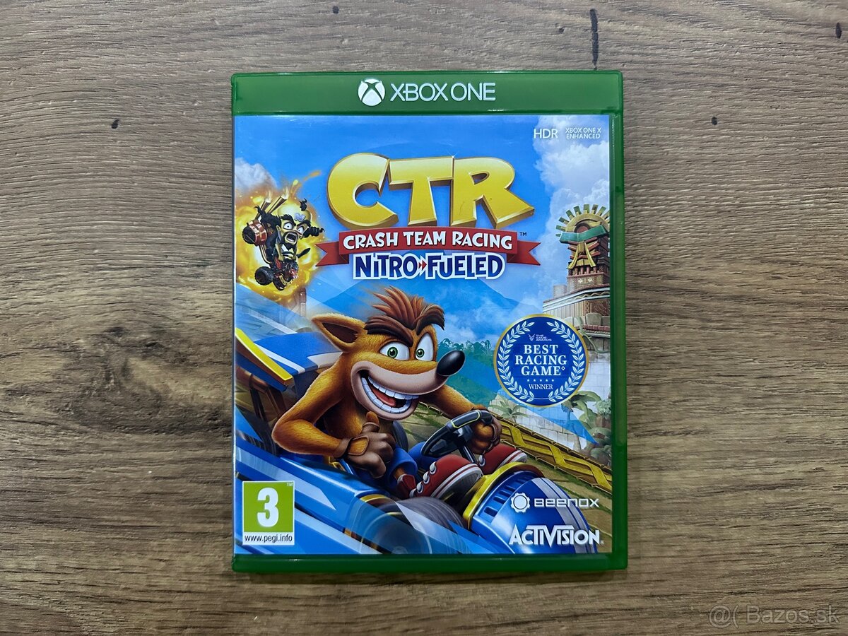 Hra na Xbox ONE - CTR Crash Team Racing Nitro Fueled