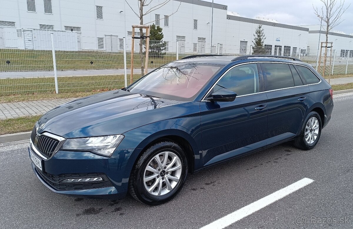 Škoda Superb Combi 2.0 TDI, 110 kW, 2020, virtual kokpit