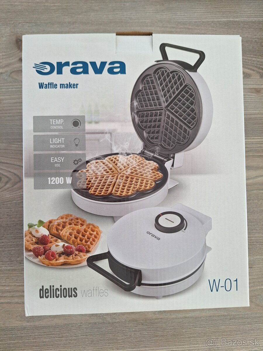 Orava waffle maker - vaflovač w-01