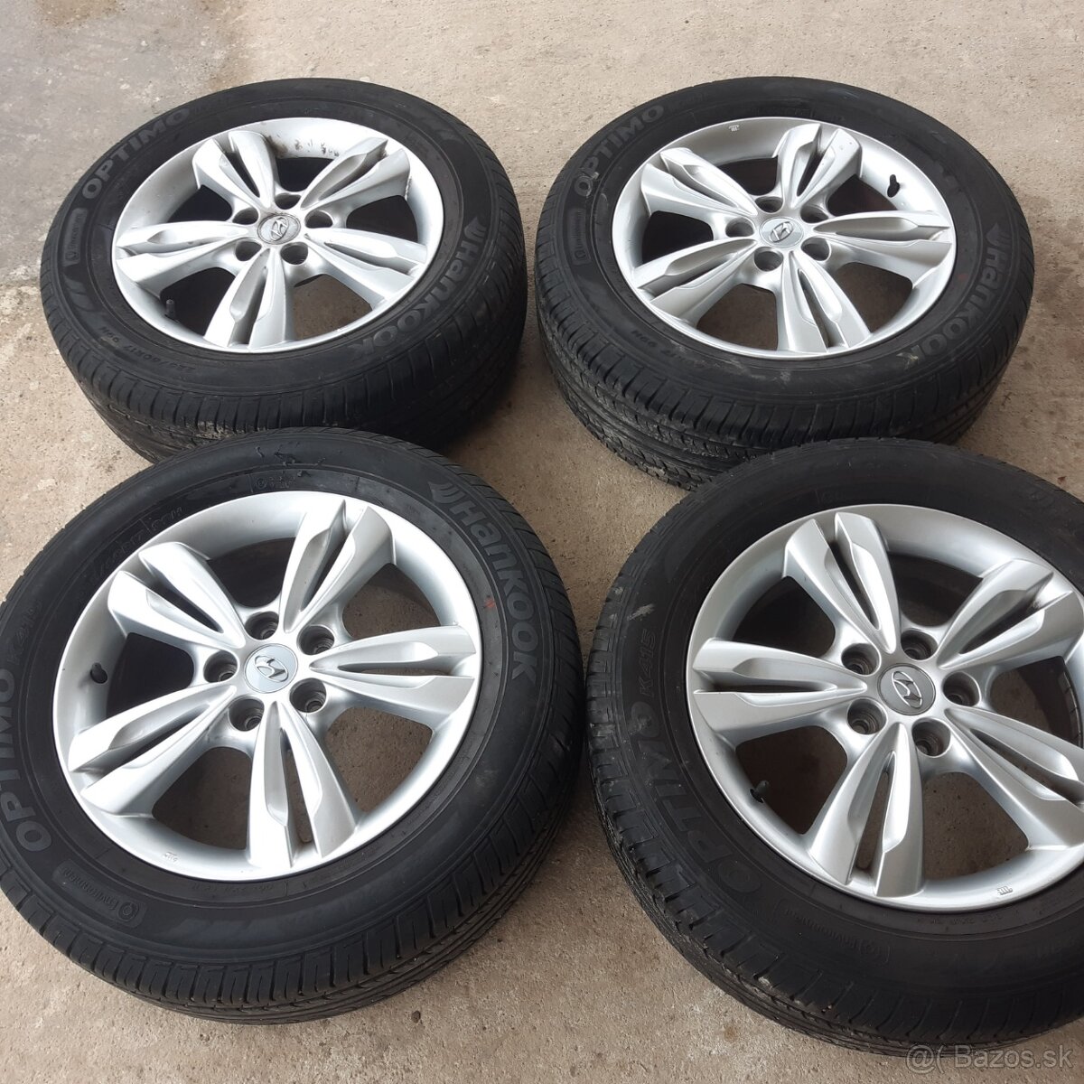 Predam hlinikove disky na  Hyundai ix35 17 zoll