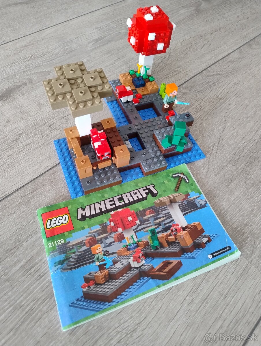 lego minecraft hubovy ostrov_21129