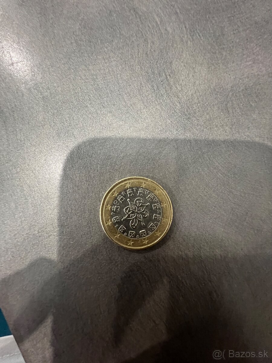 Predám 1€ mincu Portugalsko 2002