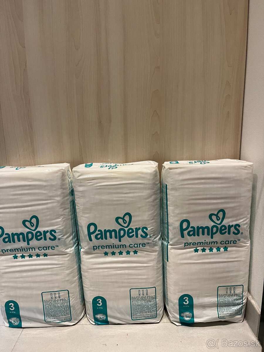 Pampers Premium Care 3 (6-10kg) plienky - 150ks