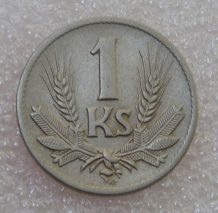 Mince: 1 Koruna 1940 Top stav - Slovenský štát 1939-1945