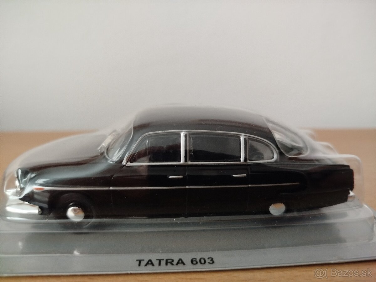 Predám modely aut škoda,tatra a zil 1:43.