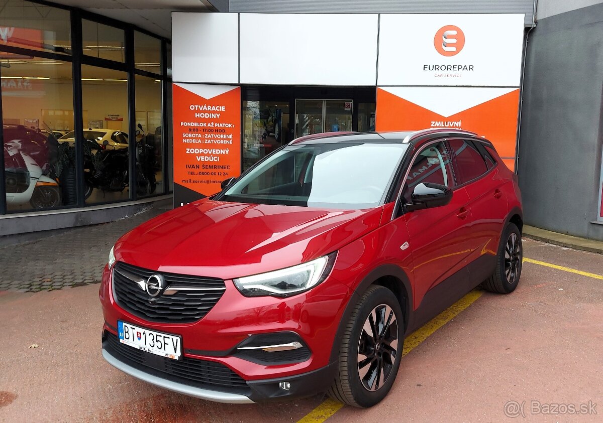 Opel Grandland X 1.6 Turbo 133kW  AT8 Ultimate