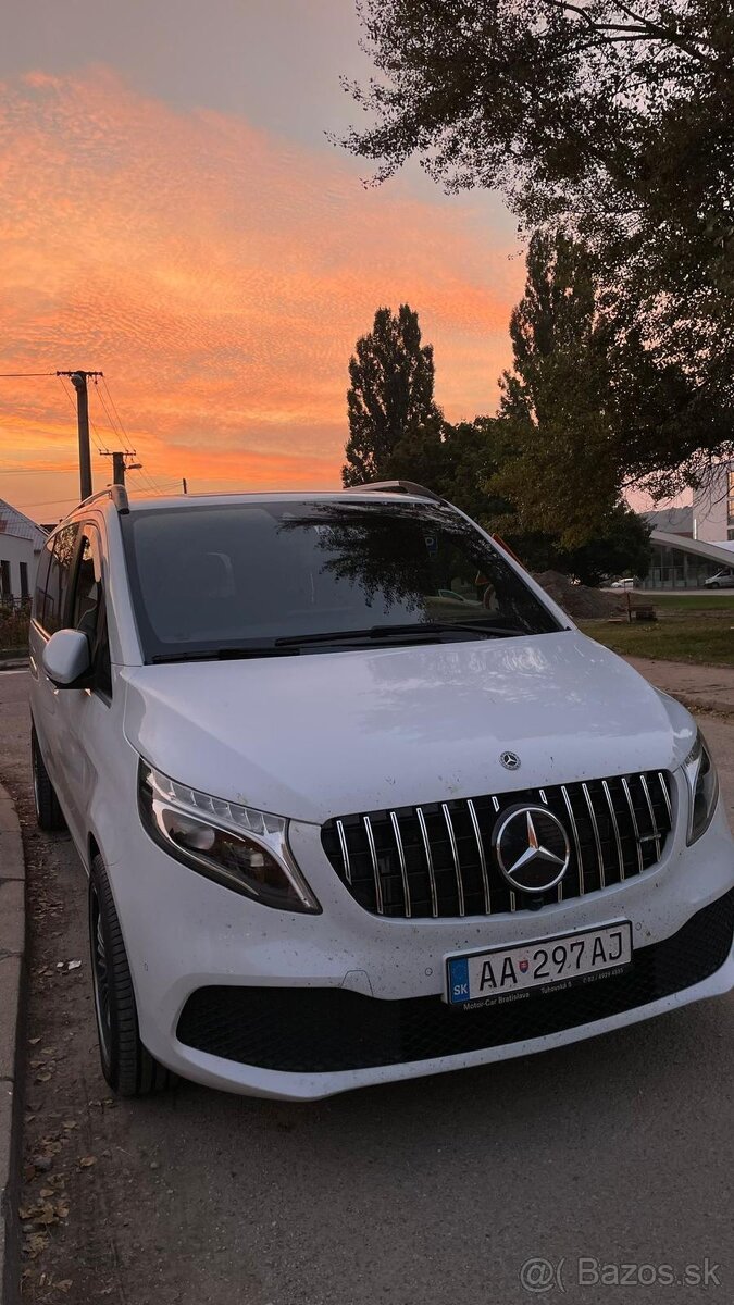 Mercedes V trieda 250D 4x4 Automat 2021 AKO NOVÉ