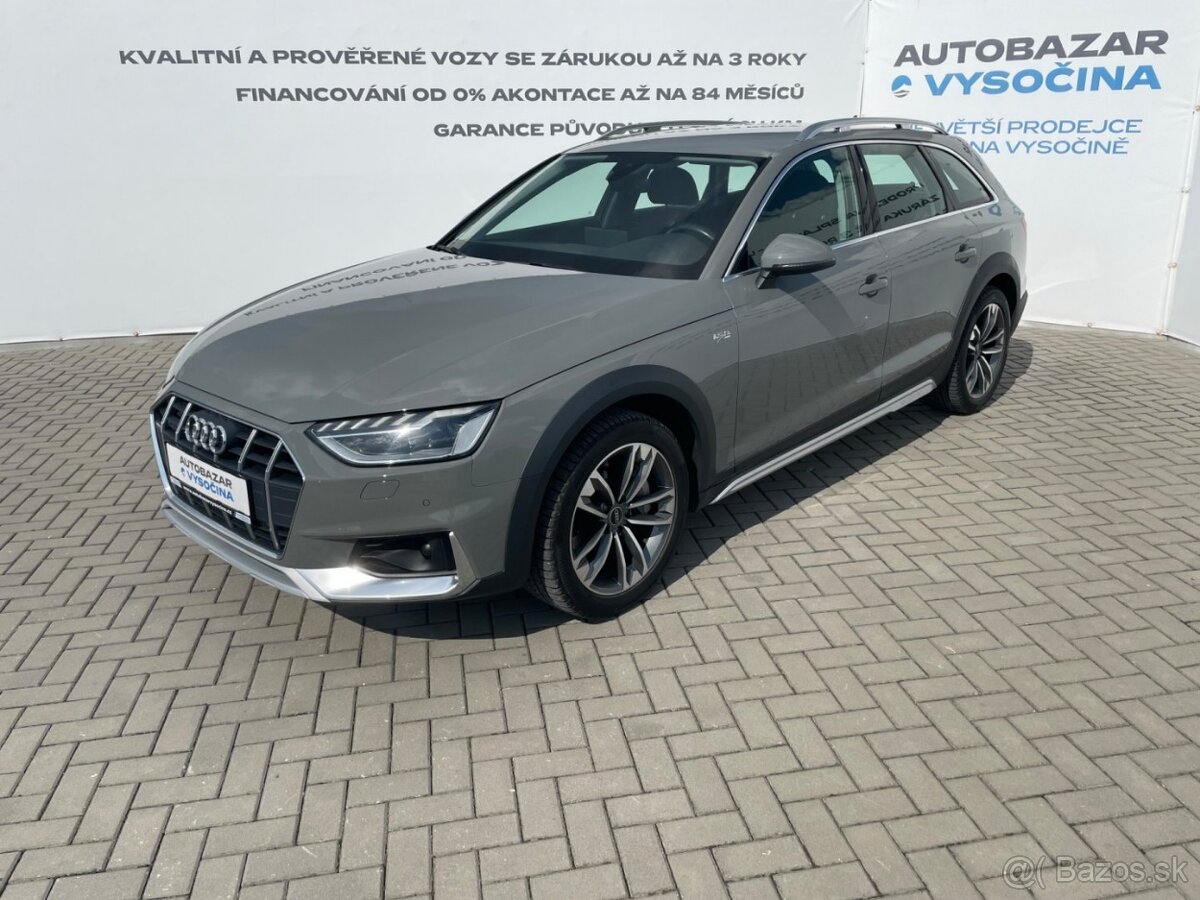 Audi A4 allroad 45TFSi 195kW FULL LED ČR+1maj DPH