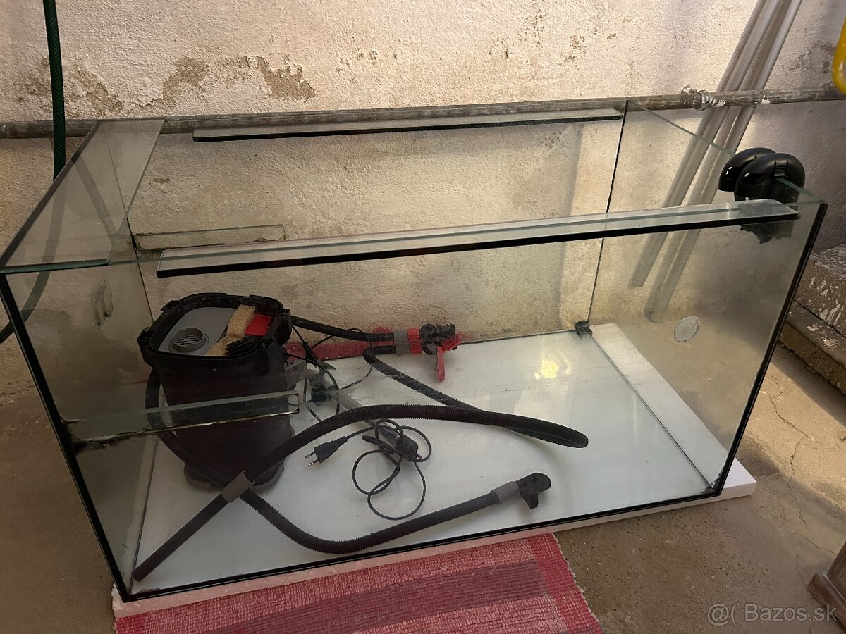 Predam - Akvarium 200L, Filter Fluval 207 a teplomer