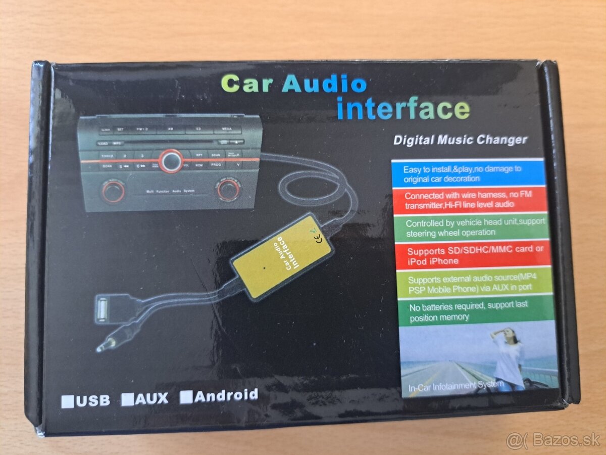 Predám adaptér pre Audi/VW/Seat MP3 player cez CD changer