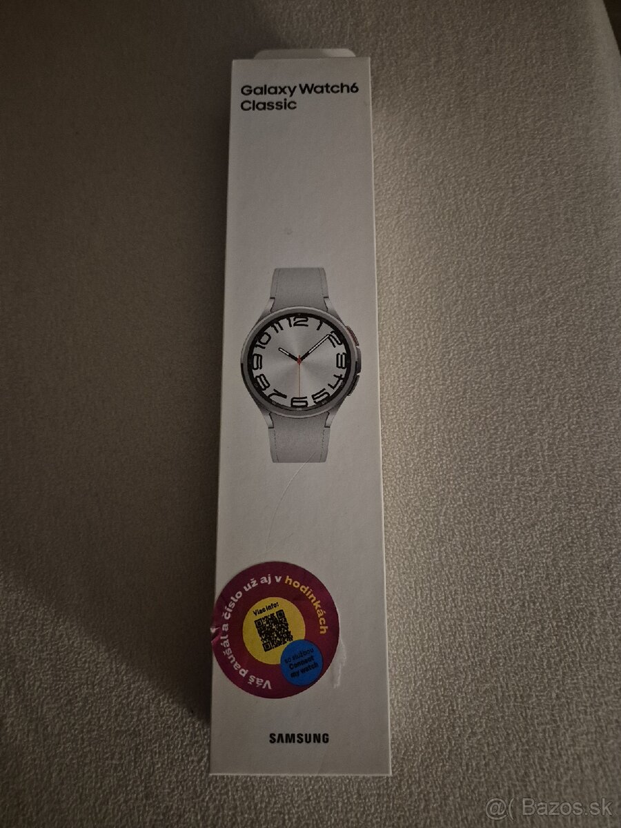 Samsung Galaxy Watch6 Classic 47mm LTE, silver