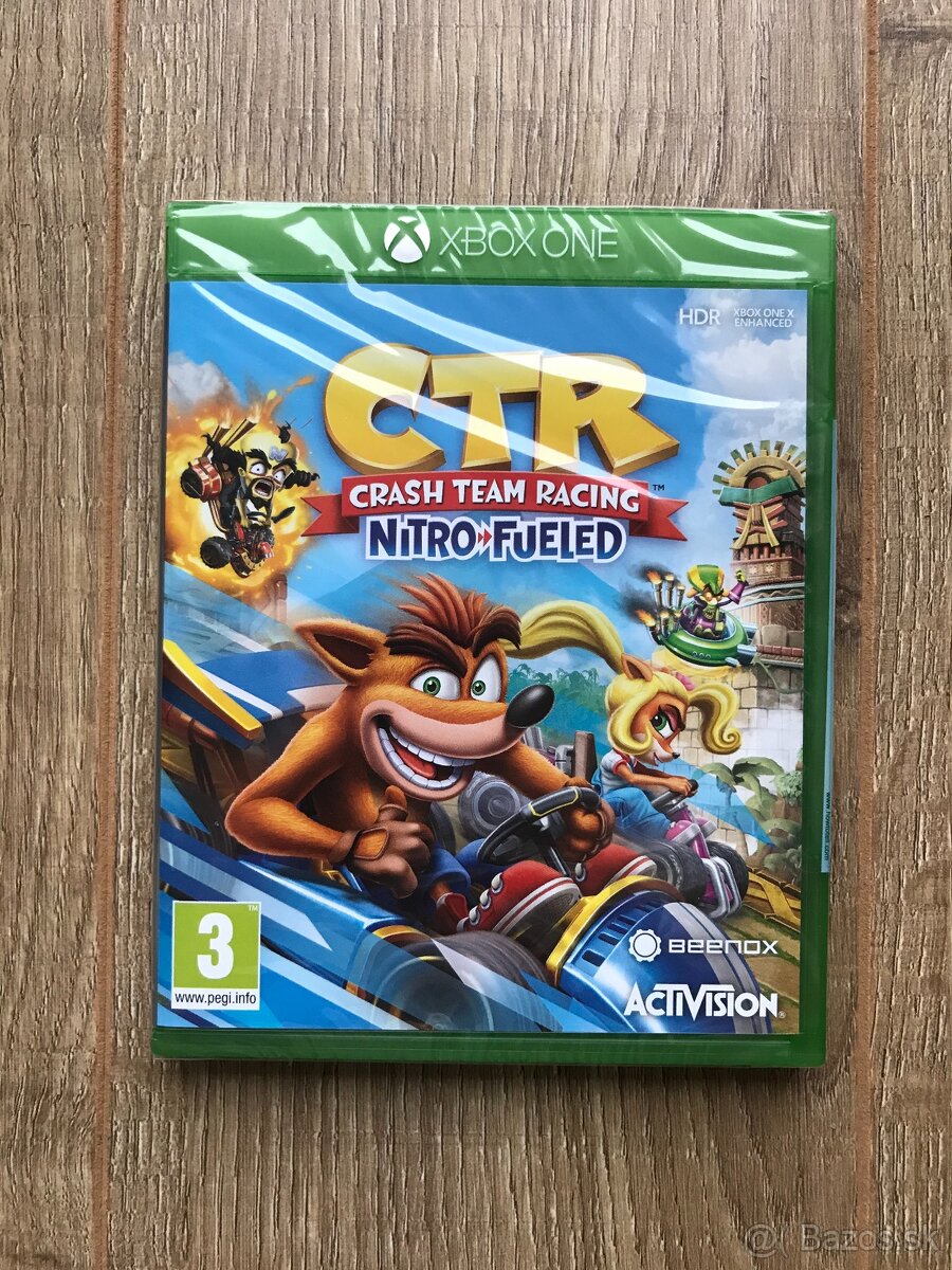 Crash Team Racing Nitro Fueled ZABALENA na Xbox ONE / SX