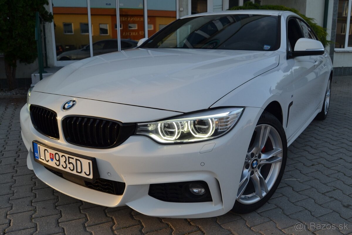 BMW 430 D M PAKET GRAN COUPE, ALU R18, FÓLIE, BIXENÓNY, NAVI