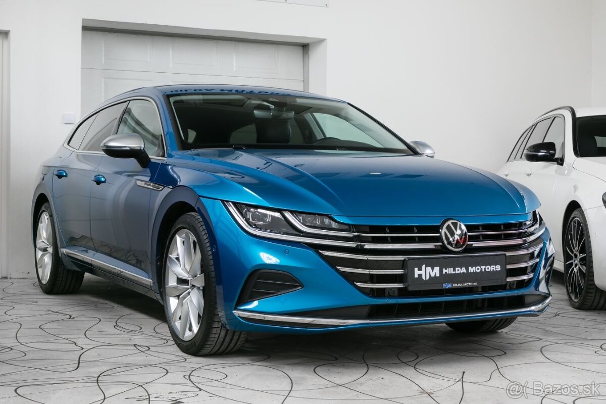 VW Arteon SB 2.0TDI 147kW Elegance Tažné AID Kessy ACC 39tkm