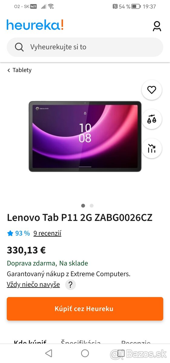 Lenovo p11 ZABG0026CZ