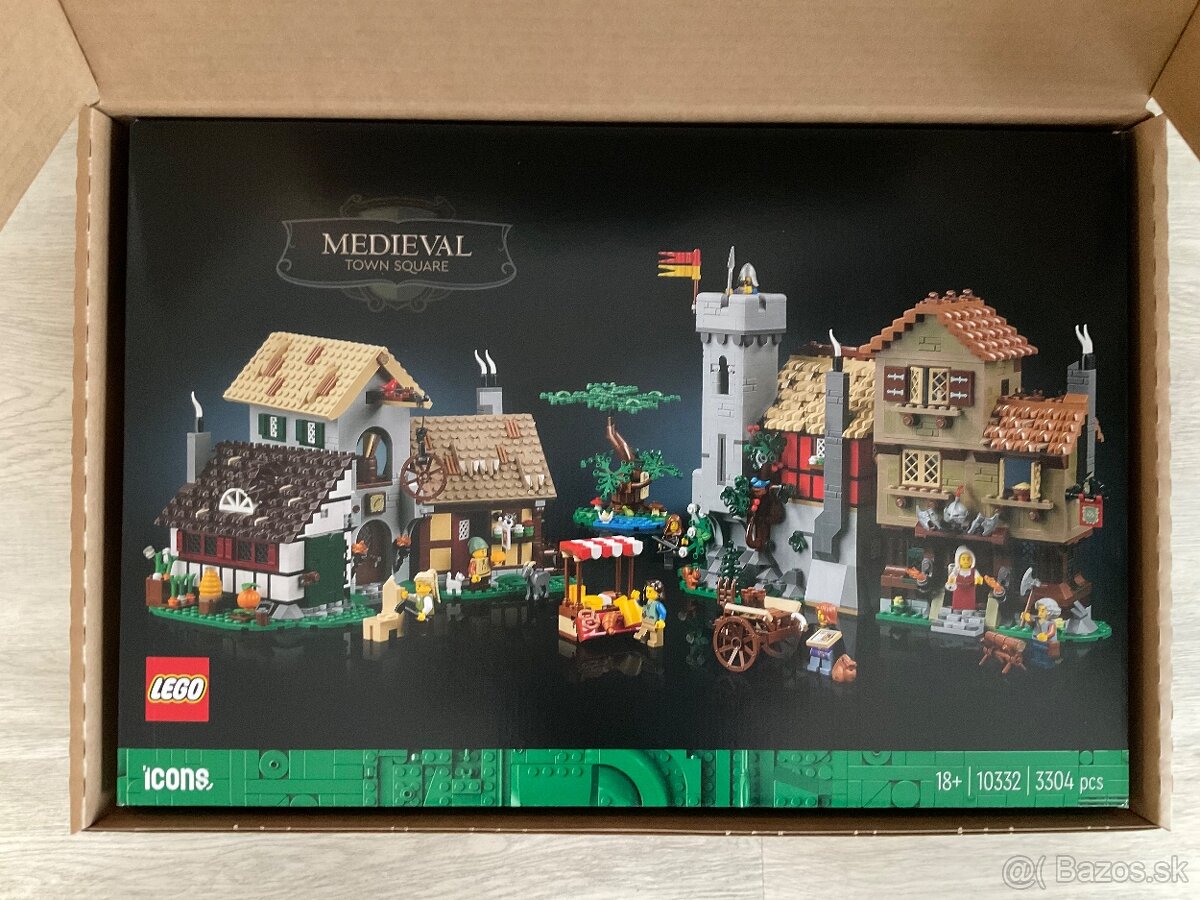 LEGO 10332 Stredoveké námestie - Nové, nerozbalené