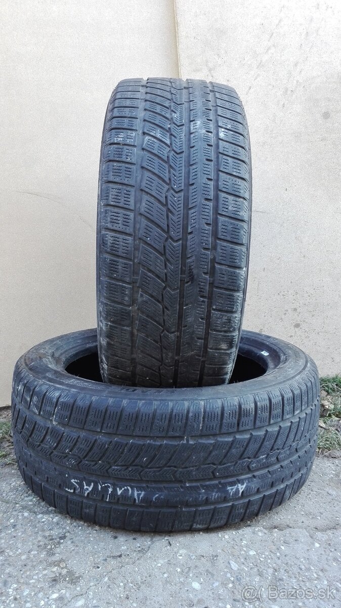 Predám 2 jazdené zimné pneumatiky Auston 225/50 R17