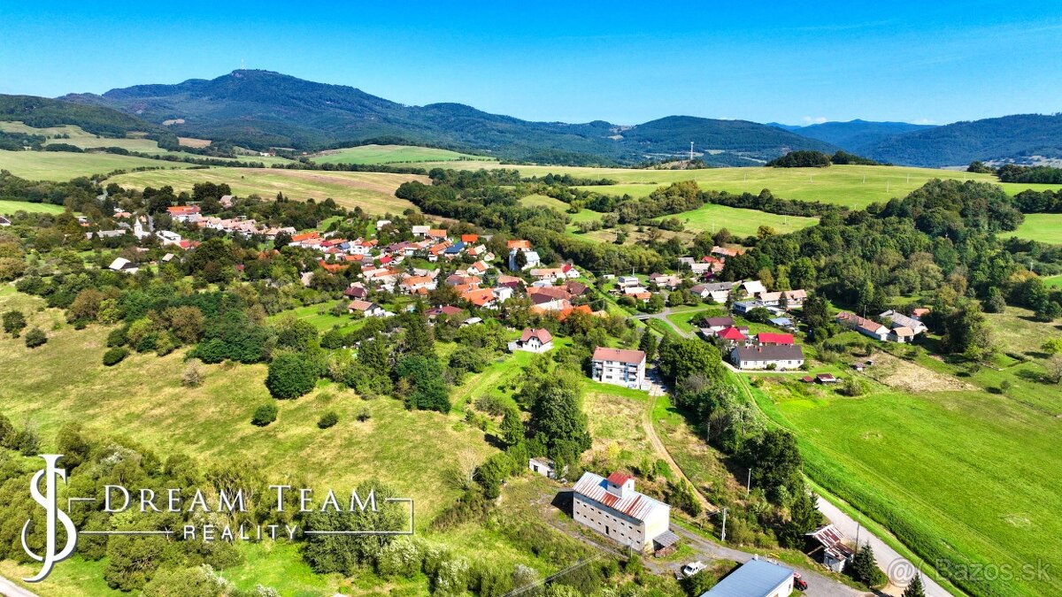 Stavebný pozemok 3072m2, obec Beluj, okres Banská Štiavnica