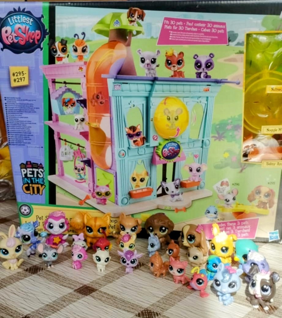 Littlest pet shop (In the City) + zvieratká

