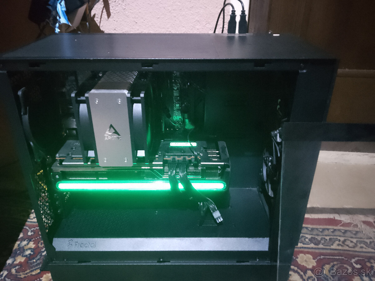 Herné pc  AMD Ryzen 5 7600 X,Sapphire nitro+Radeon RX 7700Xt