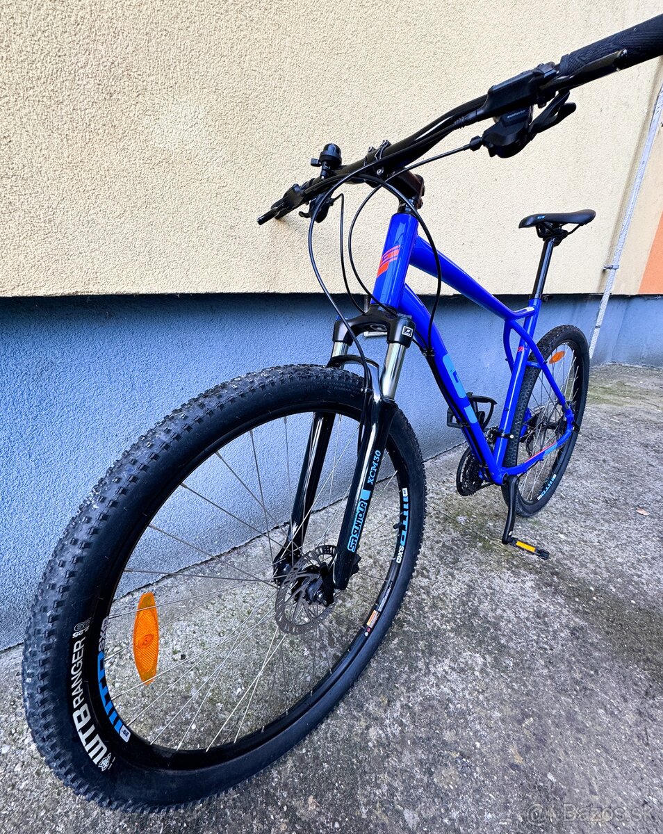 GT Aggressor 29 Expert horský bicykel - Modrý