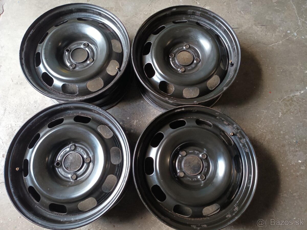 Plechové disky 4x100 r16 Opel