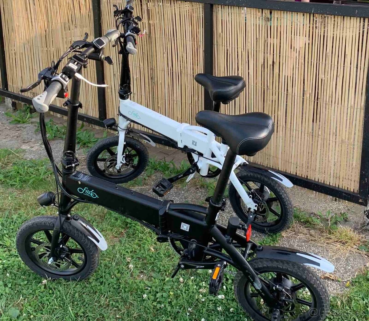 Predaj 2x e-bike Fiido D1 (biely a čierny)