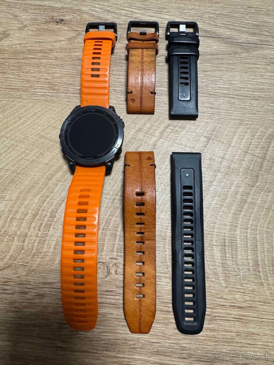 Predám hodinky GARMIN FENIX 7 SAPPHIRE SOLAR CARBON GRA