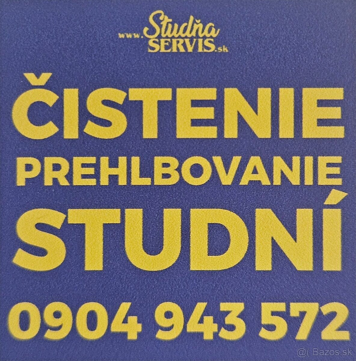 CISTENIE, PREHLBOVANIE STUDNI, zimne mes.(20-30%zlavy)